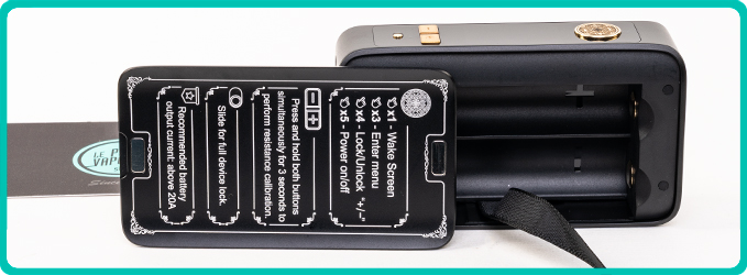 Capot magnétique de la dotBox 220W V2 Dotmod